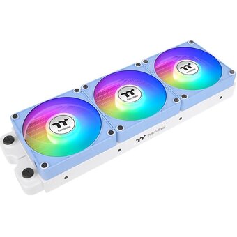  Вентилятор Thermaltake CT120 EX Sync Hydrangea Reverse ARGB (CL-F198-PL12BU-A) (упак. 3шт) 120х120x25 синий 4-pin 31.2дБ Ret 