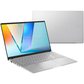  Ноутбук ASUS S5507QA-MA012W (90NB14Q2-M005C0) 15.6"/3K/OLED/600N/120Hz/X Plus X1P 42 100/16GB/SSD512GB/Qualcomm Adreno/Backlit/Win11H/Cool Silver 