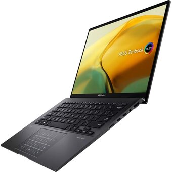  Ноутбук ASUS UM3402YA-KP811W (90NB0W95-M01JM0) 14"/WQXGA/IPS/400N/60Hz/Ryzen 5 7430U/16GB/SSD1TB/AMD Radeon/FingerPrint/Backlit/Win11Home/Jade Black 