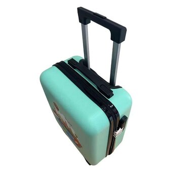  Чемодан для детей LATS 676 Москва бирюзовый 