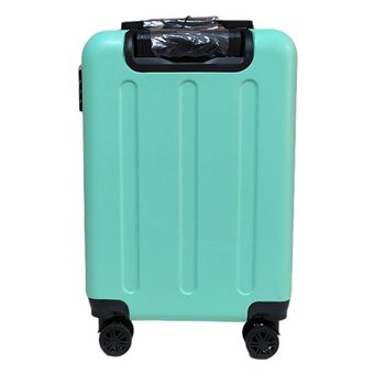  Дорожный чемодан LATS 704 Кот в круге, бирюзовый 