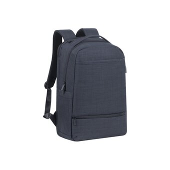  Рюкзак Riva 8365 черный 17.3" 
