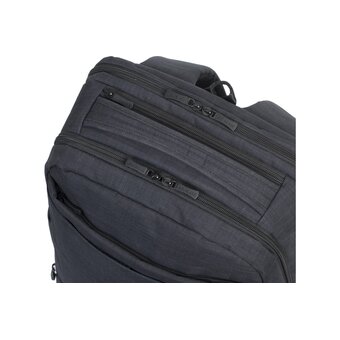  Рюкзак Riva 8365 черный 17.3" 