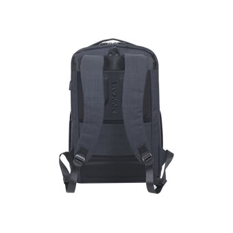  Рюкзак Riva 8365 черный 17.3" 