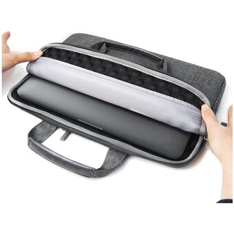  Сумка Satechi ST-LTB15 Water-Resistant Laptop Carrying Case Нейлон, Серый 