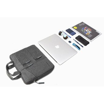  Сумка Satechi ST-LTB15 Water-Resistant Laptop Carrying Case Нейлон, Серый 