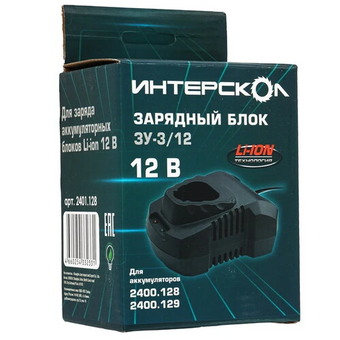  Зарядное устройство Интерскол ЗУ-3/12 (2401.128) 