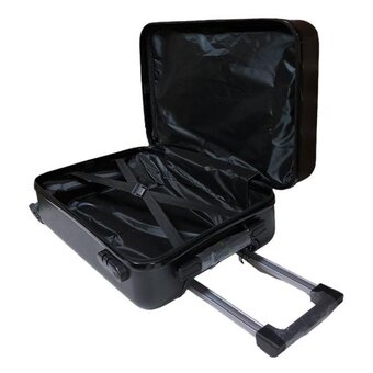  Дорожный чемодан LATS 707 Лягушки, черный 