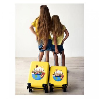  Дорожный чемодан LATS 705 Москва, желтый 