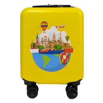  Дорожный чемодан LATS 705 Москва, желтый 