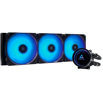  СВО Chieftec Iceberg 360 CLC-360-RGB LGA1700/1200/115X/AM5/AM4 (TDP 350W, ARGB Pump, PWM, Triple ARGB Fan 120mm) 