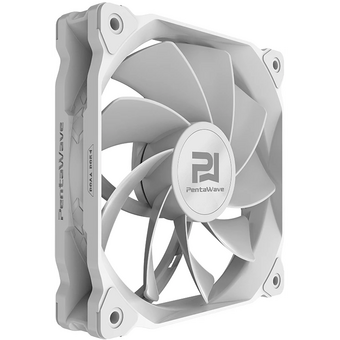  Вентилятор PentaWave PF-K12WS-R PWM / Reverse Blade /120mm 4 pin MHDB 600-1700rpm 72,6CFM 29.6dBA / White 