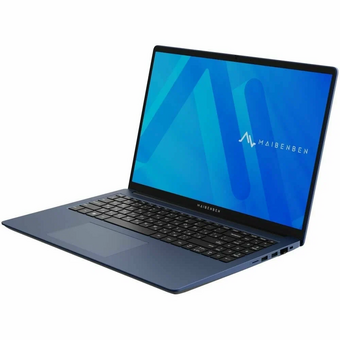  Ноутбук Maibenben M647 (M6471SF0HURE3) 16" FHD IPS, AMD R7-4800H, 16Gb, 512Gb SSD, Win11 Home, синий (мышка + коврик) 