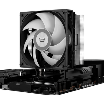  Кулер PcCooler RT400 ARGB (RT400-BKAWXX-GL) Soc-AM5/AM4/1200/1700/1851 4-pin 32dB Al+Cu 230W Ret 