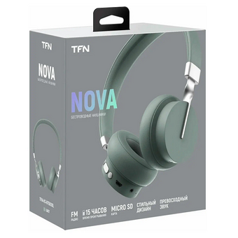  Наушники TFN Nova (TFN-HS-BT500OL) оливковый 