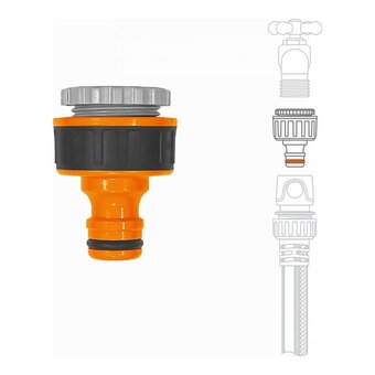  Адаптер DAEWOO DWC 1019 G1/2"и 3/4" (21-26.5mm) 