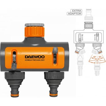  Разделитель потоков для крана DAEWOO DWC 1225 G3/4" и 1" (26.5-33.3mm) 
