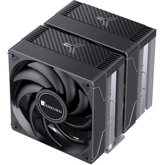 Кулер JONSBO CR-3000E LGA1700/1200/115X/AM5/AM4 (TDP 260W, PWM, 2 x 120mm Black Fan, 7 тепловых трубок, 4-pin) Retail 
