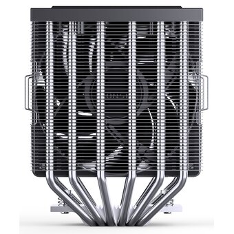  Кулер JONSBO CR-3000E LGA1700/1200/115X/AM5/AM4 (TDP 260W, PWM, 2 x 120mm Black Fan, 7 тепловых трубок, 4-pin) Retail 