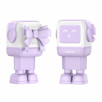  СЗУ UGREEN CD361 (35291) USB-A+2*USB-C 65W Nexode Robot GaN Tech Fast Charger Purple 
