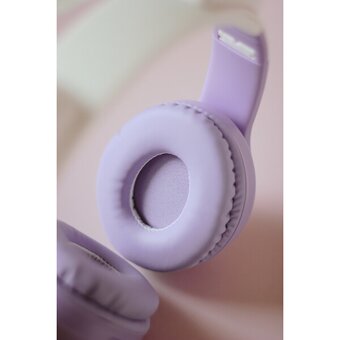  Гарнитура Miru CAT EP-W10 (W103) сиреневый 