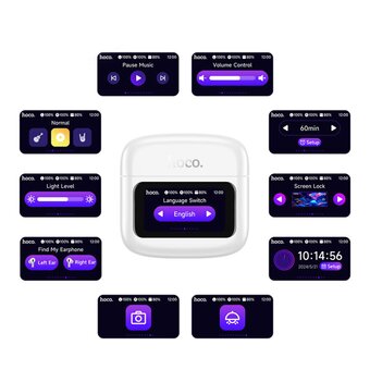  Наушники bluetooth HOCO EQ14 Cool color true wireless wireless черный 