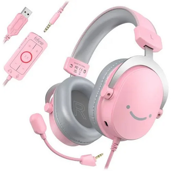  Наушники Fifine H9P Pink/Grey 
