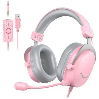  Наушники Fifine H9P Pink/Grey 