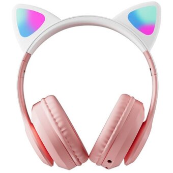 Гарнитура Miru CAT EP-W10 (W101) розовый 