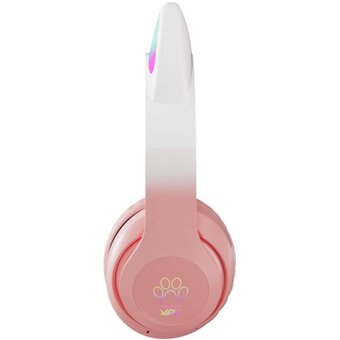  Гарнитура Miru CAT EP-W10 (W101) розовый 