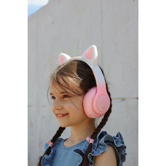  Гарнитура Miru CAT EP-W10 (W101) розовый 