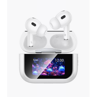  Наушники bluetooth HOCO EW79 Bright true wireless ANC touch screen BT headset белый 