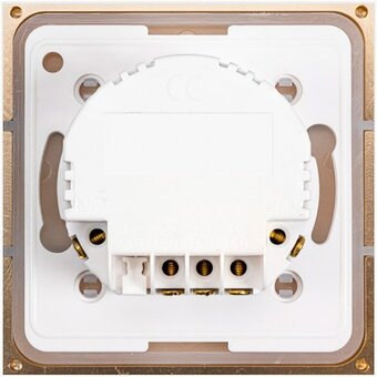  Выключатель Sibling Powerlite LS3G с 0 золотой 