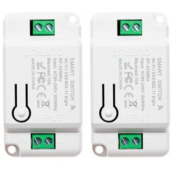  Умный выключатель Sibling Powerlite M2 2 клавиши черный 