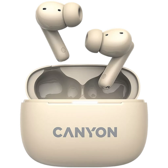  Наушники Canyon CNS-TWS10BG бежевый 