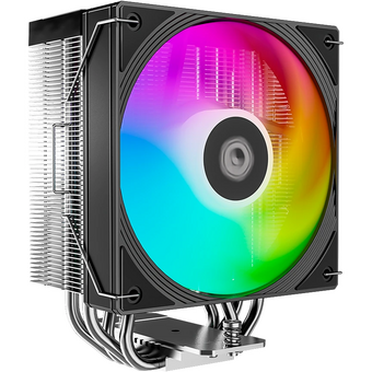  Кулер ID-COOLING Frozn A410 SE ARGB LGA1700/1200/115X/AM5/AM4 (TDP 180W, PWM, 4 тепл.трубки прямого контакта, ARGB Fan 120mm, черный) RET 