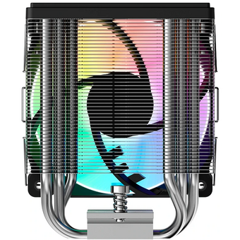  Кулер PentaWave PC-S03E SRB ARGB LGA115X/1200/1700/1851/AM4/AM5 (TDP 180W, 1*100mm ARGB PWM Fan, 3 тепловые трубки 6мм, 600-2100RPM) 
