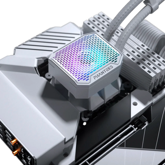  СВО Phanteks Glacier One 360M25 G2 (PH-G0360M25G2_DWT02) / White / 3x120mm M25 G2 PWM ARGB Fans 