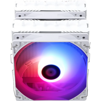  Кулер Thermalright Peerless Assassin 120 SE White ARGB LGA115X/1200/1700/AM4/AM5 Dual Tower, 2x120mm ARGB PWM Fan, медное основание, 6 тепл. трубок 