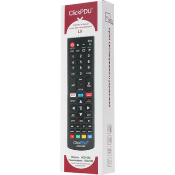  Универсальный пульт ClickPdu для LG HOD1388 