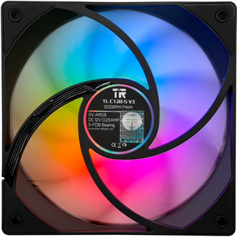  Вентилятор Thermalright TL-C12B-S V3 (TRTLC12BSV3) / ARGB / 120mm PWM 