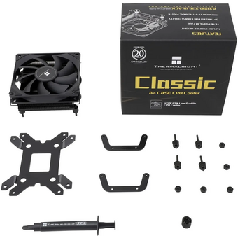  Кулер Thermalright AXP90-X36 Black (TRAXPX36B) LGA115X/1200/1700/AM4/AM5 (92mm PWM Fan, медное основание, 4 тепл. трубки 6мм) 