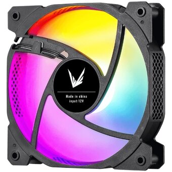  Вентилятор Formula Cosmic 12BK FR, RGB 120х120x25 черный 3-pin 4-pin (Molex) Ret 