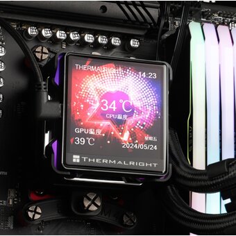  СВО Thermalright Elite Vision 360 ARGB Black (TREV360AB) / 3x120mm ARGB PWM Fans 