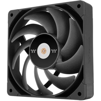  Вентилятор Thermaltake Toughfan 12 Pro (CL-F139-PL12BL-A) 120х120x25 черный 4-pin 22.6дБ Ret 