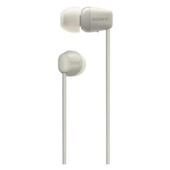  Наушники Sony WI-C100 бежевый 