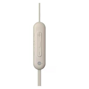  Наушники Sony WI-C100 бежевый 