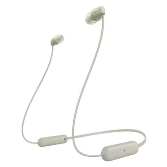  Наушники Sony WI-C100 бежевый 
