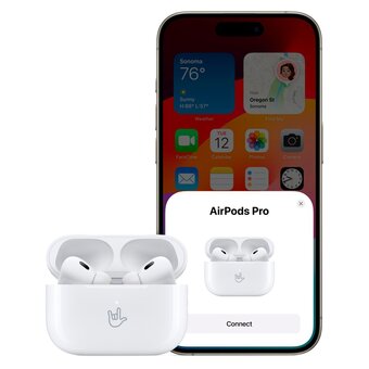  Наушники Apple MTJV3LL/A AirPods Pro 2nd generation with MagSafe Charging Case (USB‑C) 2023 