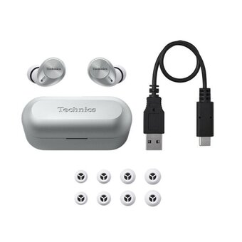  Наушники Technics EAH-AZ40G-S серебристый 